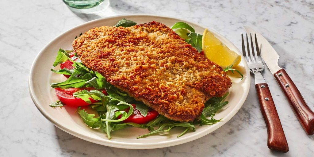 Crispy Garlic Crumb Steak Recipe