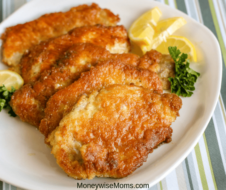 Crispy Breaded Pork Chops With Mustard Sauce