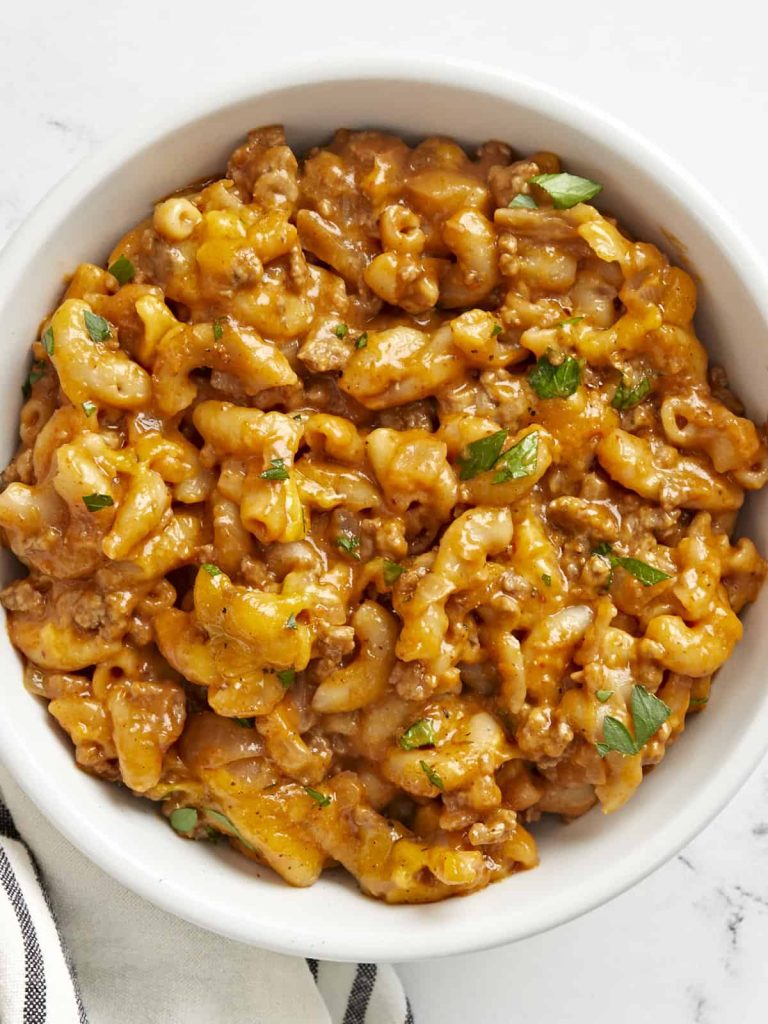 Chili Mac (One Pot Recipe)