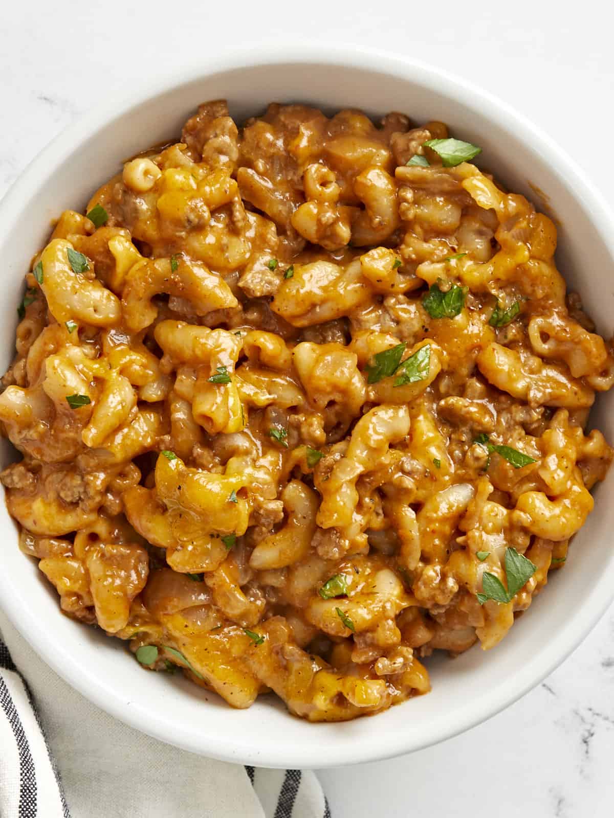 Chili Mac (One Pot Recipe)