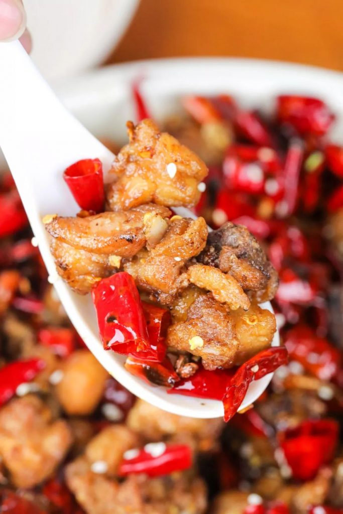 Sichuan Spicy Chongqing Chicken Stir Fry