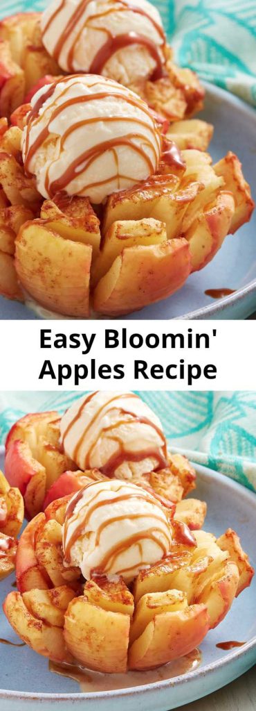 Bloomin Apples Fall Dessert Recipe