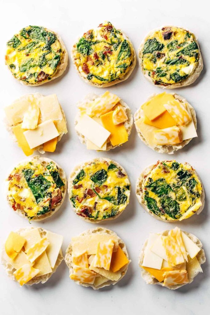 Freezer Friendly Breakfast Sandwiches