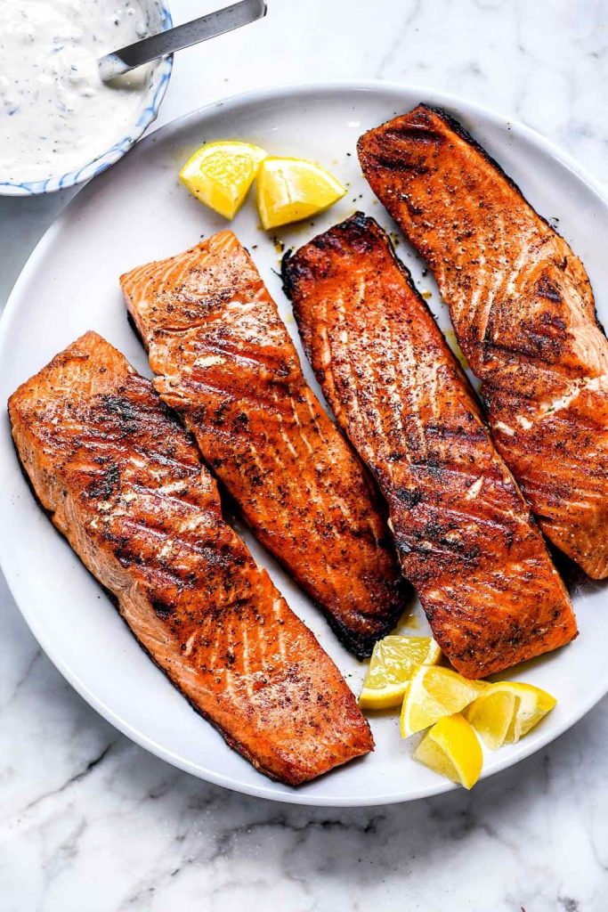 Easy Garlic Lemon Salmon Recipe