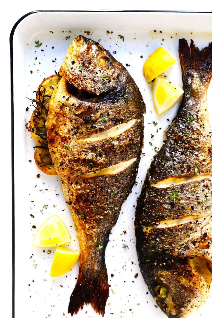 Baked Fish Sticks With Lemon And Garlic