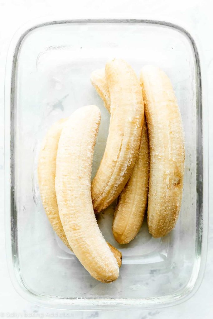How To Freeze Bananas