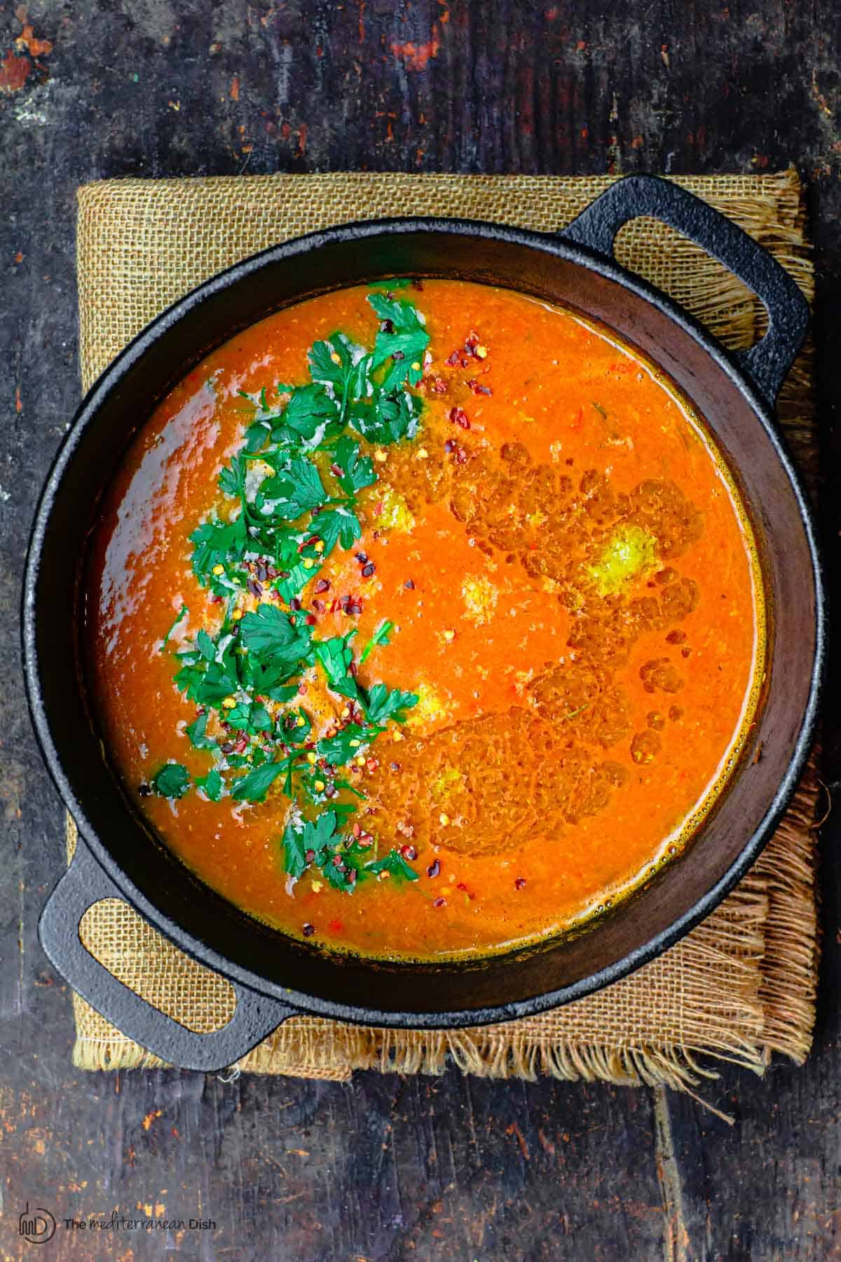Mediterranean Lentil Soup