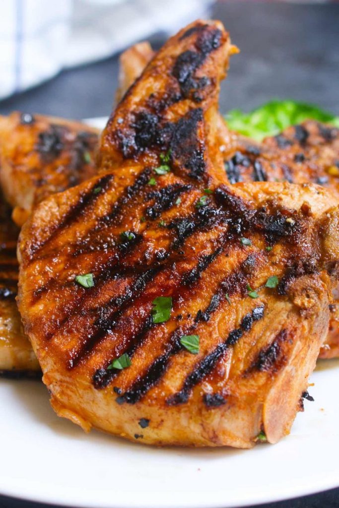 Best Grilled Pork Chops With Flavorful Marinade