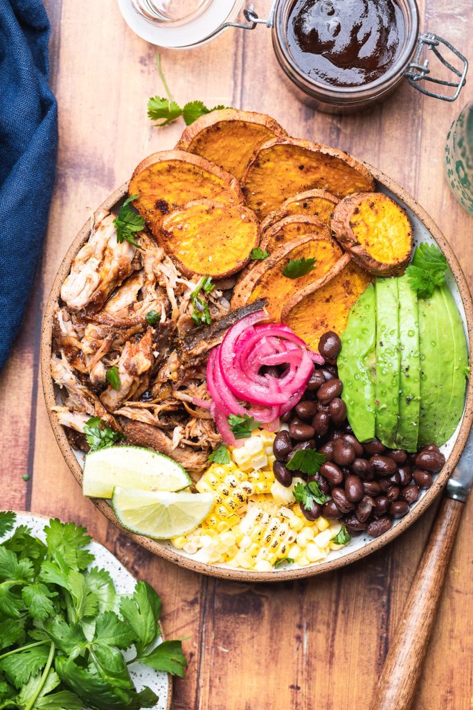 Delicious Bbq Pulled Pork Bowls