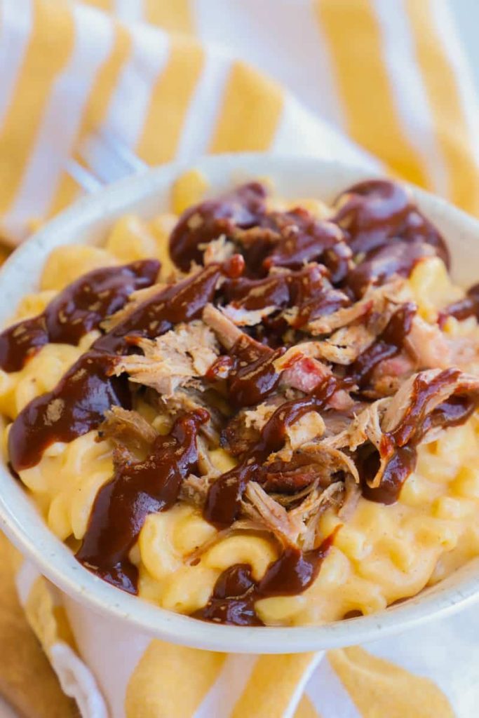 Pulled Pork Mac And Cheese Comfort Food