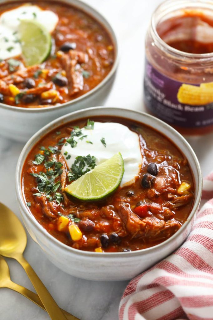 Instant Pot Pulled Pork Chili