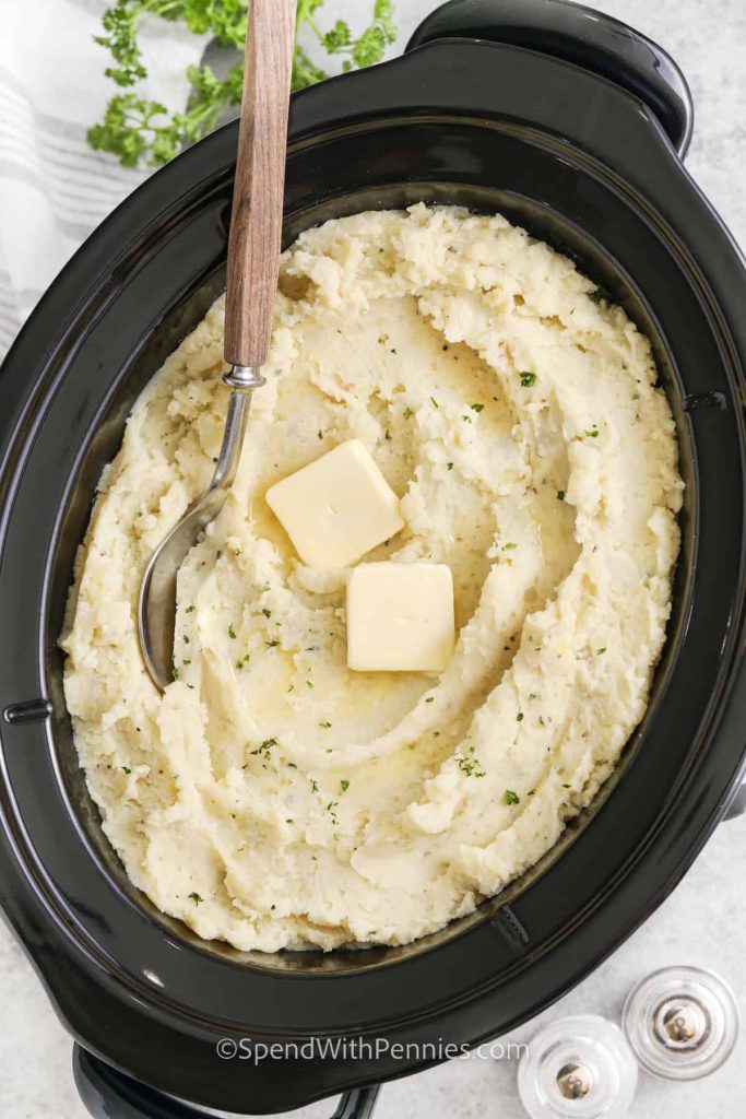 Slow Cooker Mashed Potatoes