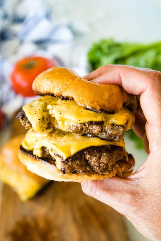 Sinfully Delicious Homemade Smash Burgers