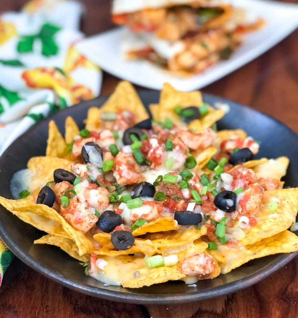 Delicious Chicken Nachos With Salsa And Cheese