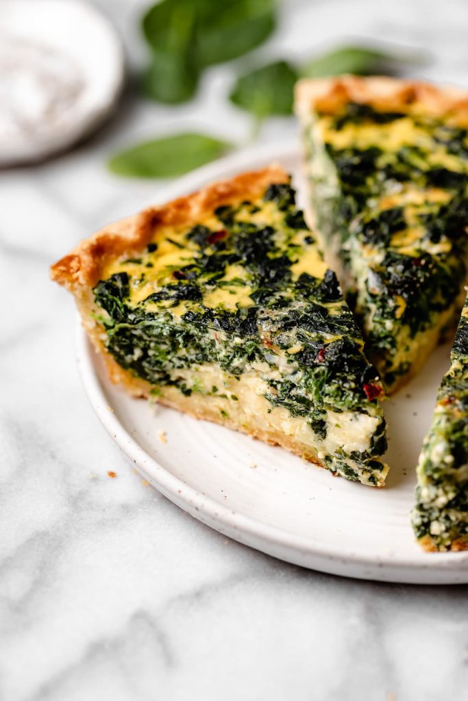 Delicious Spinach And Feta Quiche Recipe