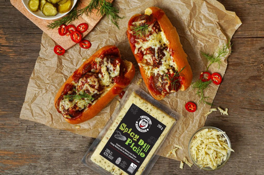 Tasty Dill Pickle Meatballs With Feta Cheese
