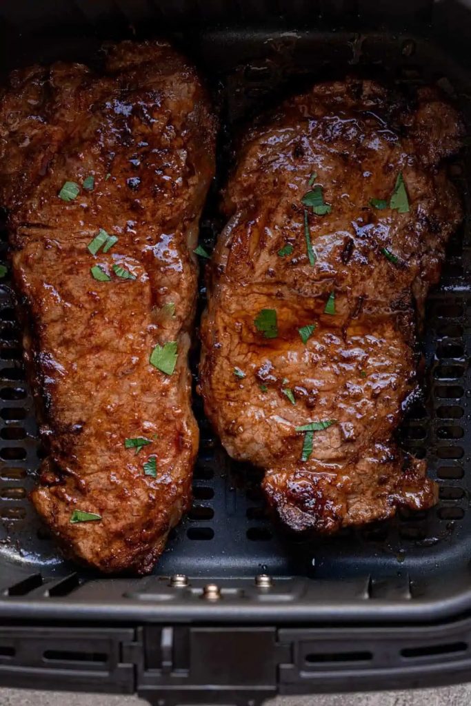 Air Fryer New York Strip Steak Recipe