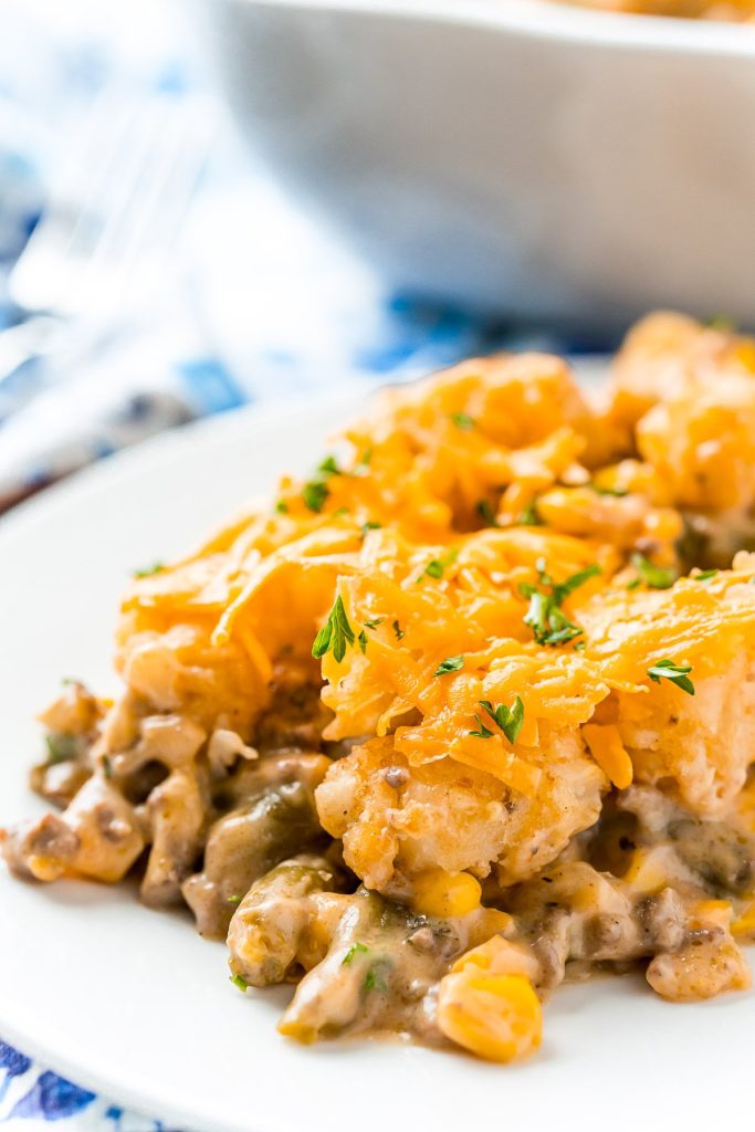 The Ultimate Tater Tot Hotdish Delight
