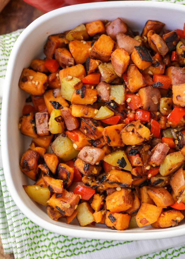 Sweet Potato Hash With Kale And Eggs