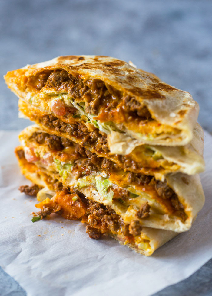 Copycat Taco Bell Crunch Wraps
