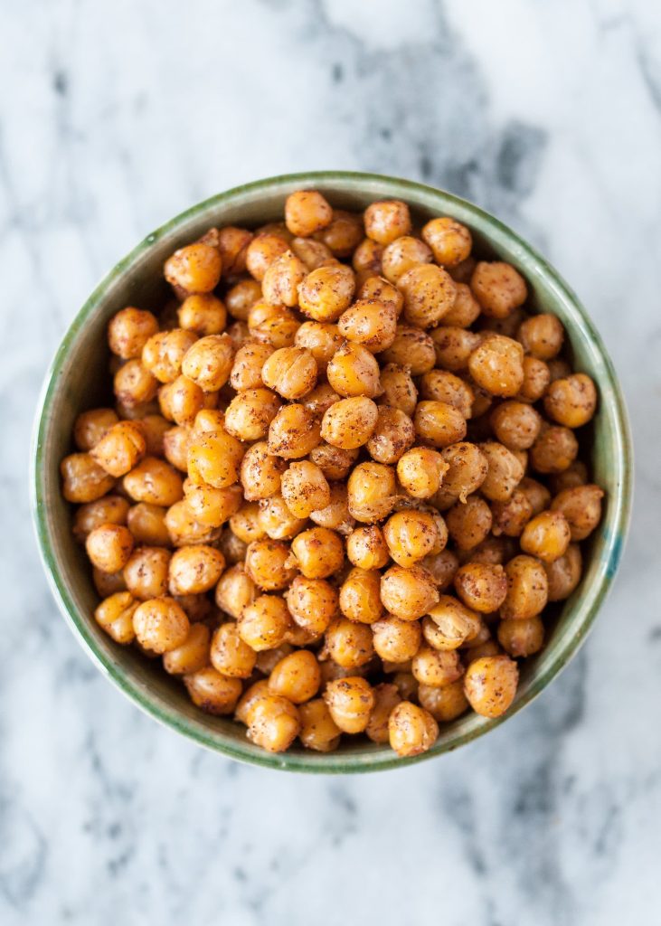 Crispy Roasted Chickpeas Snack