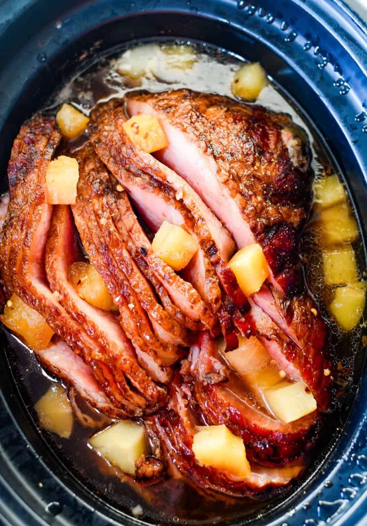 Easy Slow Cooker Brown Sugar Ham