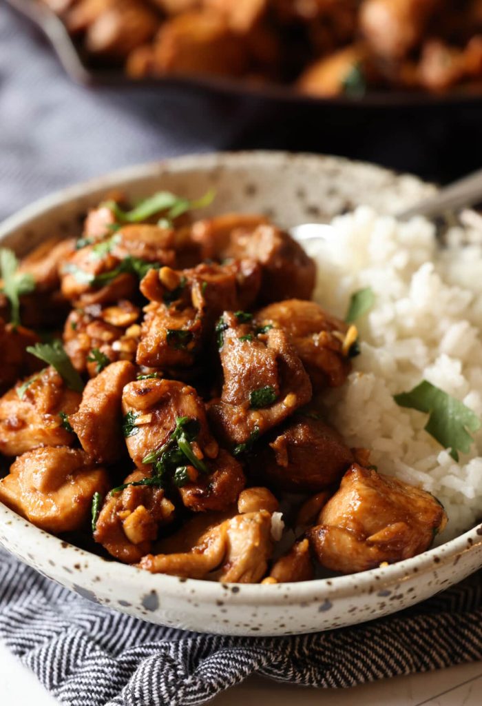 Peanut Ginger Chicken Recipe