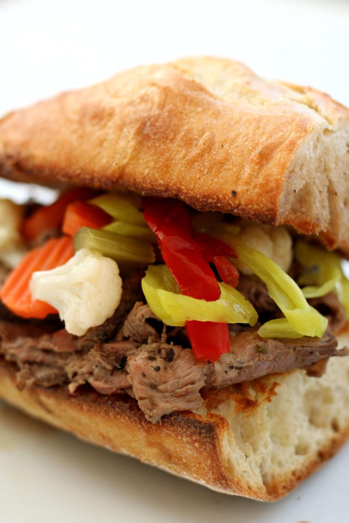 Instant Pot Chicago Beef Sandwich
