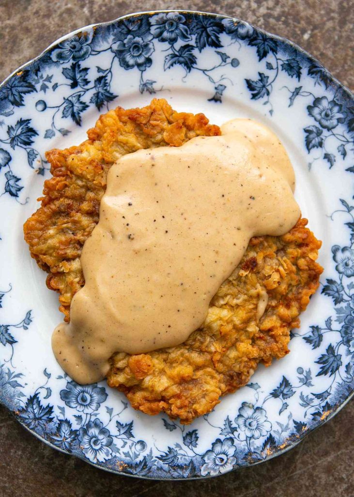 Tender Country-Style Steak With Gravy