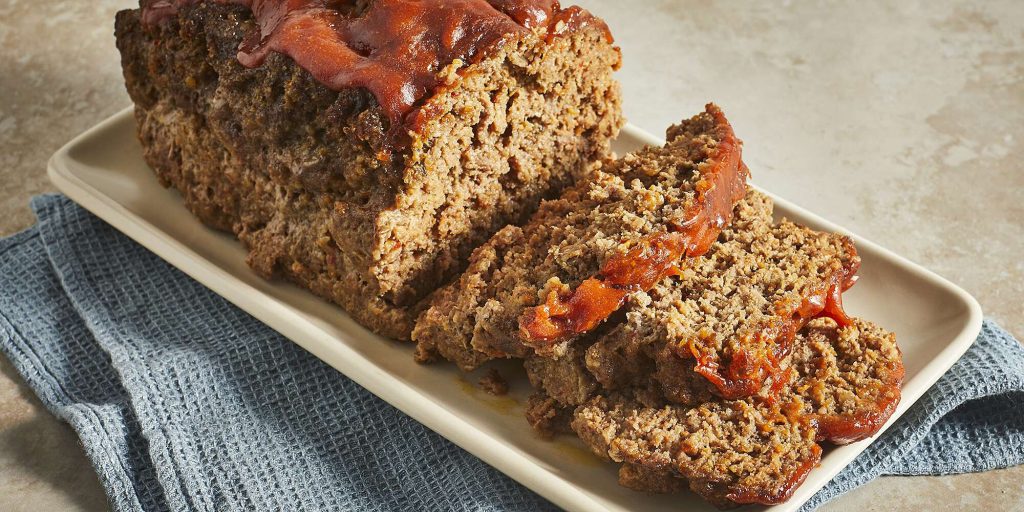 Spooky Halloween Zombie Meatloaf