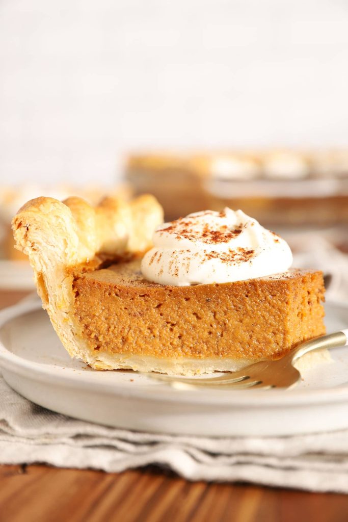 The Best Pumpkin Pie With A Pecan Crust