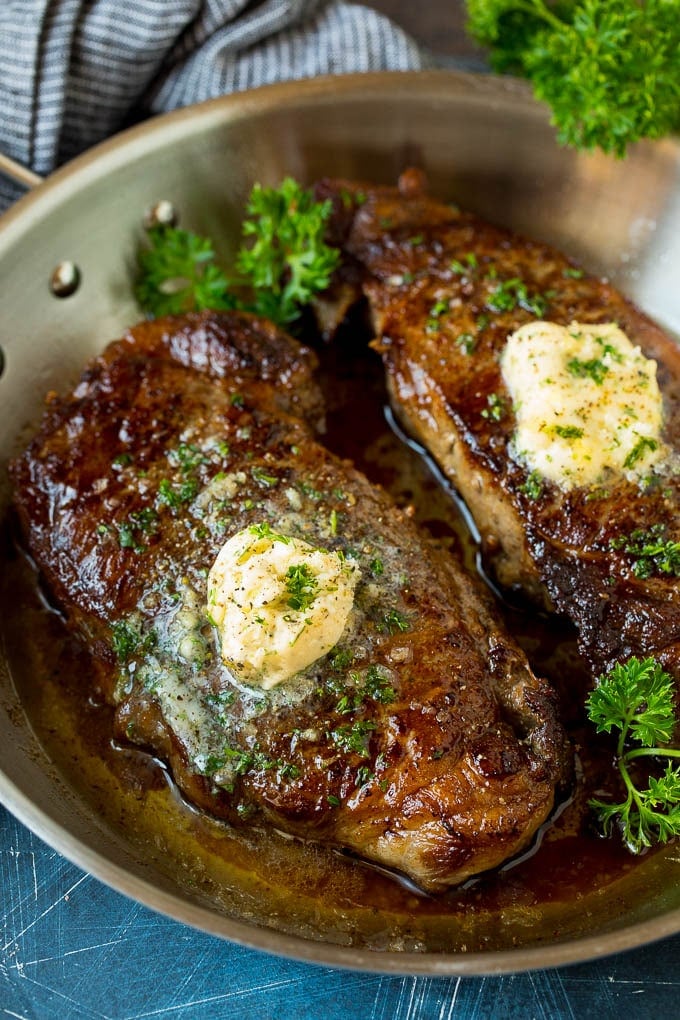 Sirloin Steak With Garlic Butter Recipe