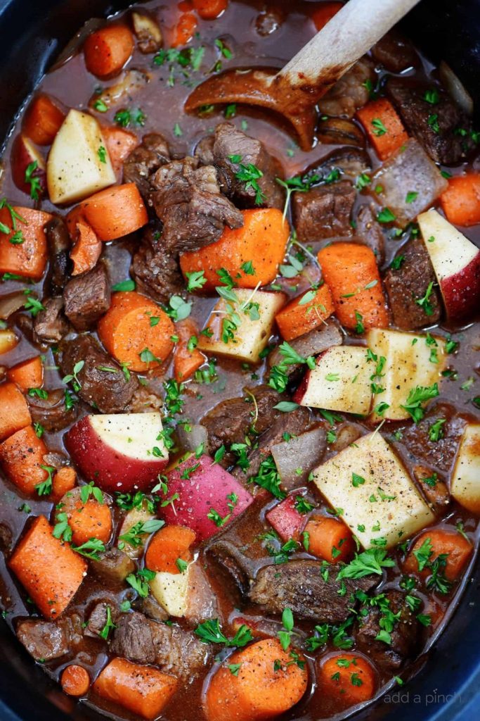 Slow Cooker Beef Bourguignon Recipe