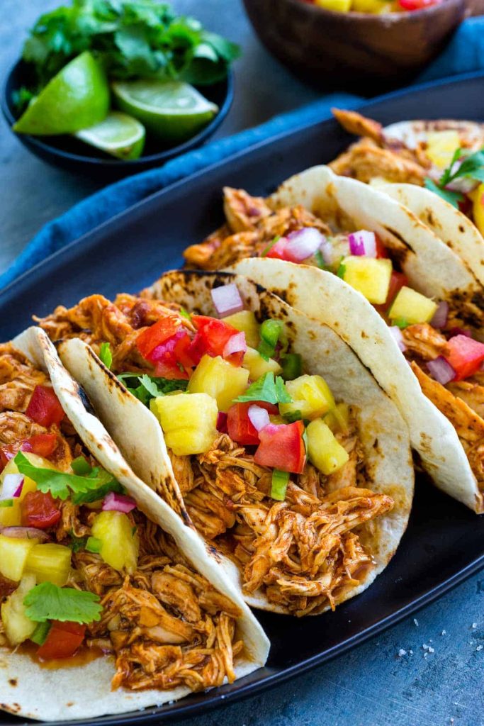 Slow Cooker Chicken Tacos Recipe