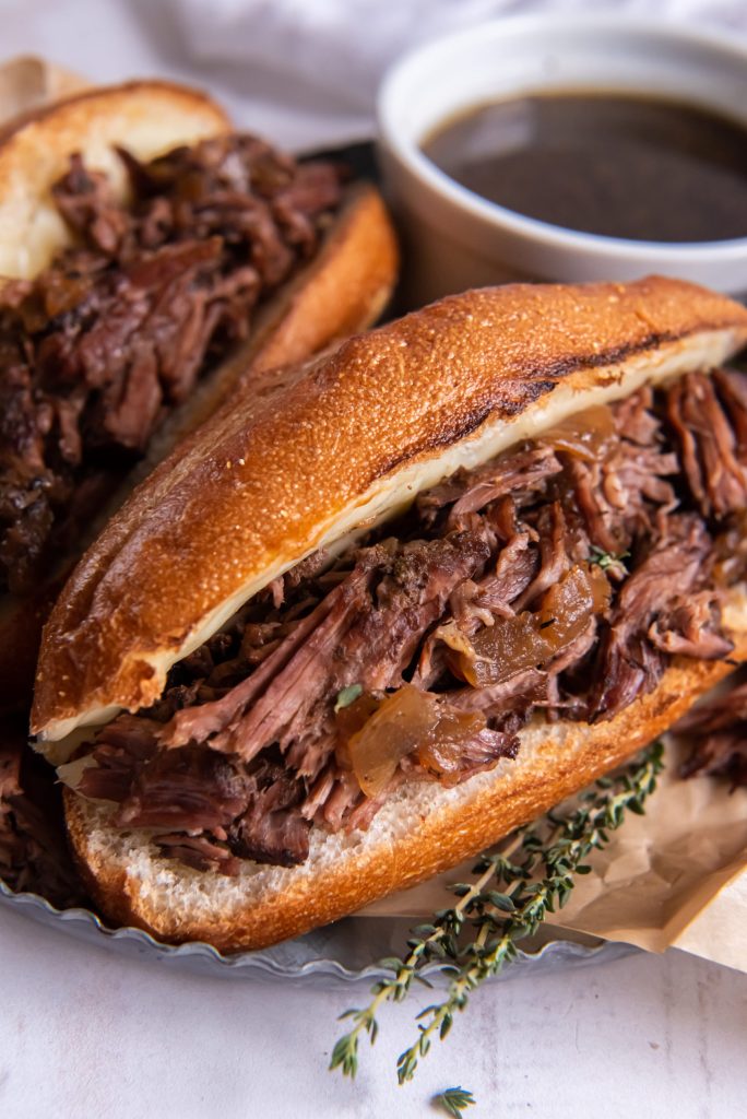 Easy Slow Cooker French Dip