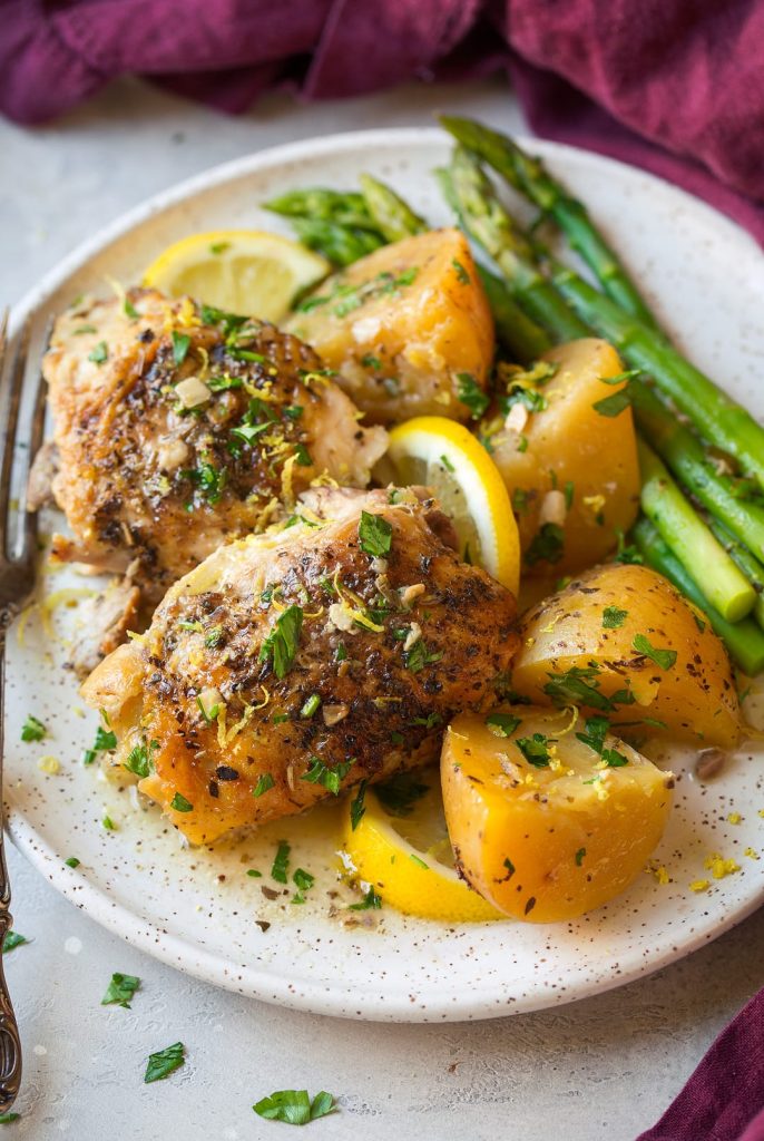 Greek Lemon Chicken And Potatoes