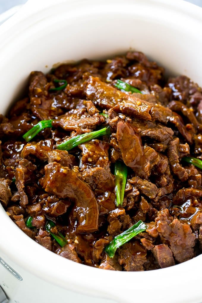Slow Cooker Mongolian Beef Recipe