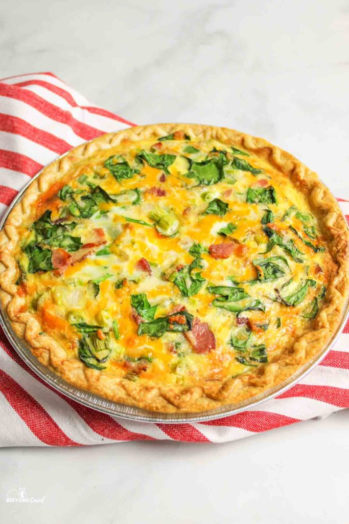 The Ultimate Quiche Recipe With Bacon And Spinach