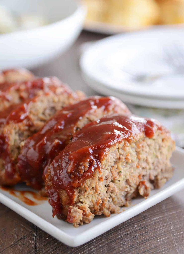 The Best Glazed Meatloaf