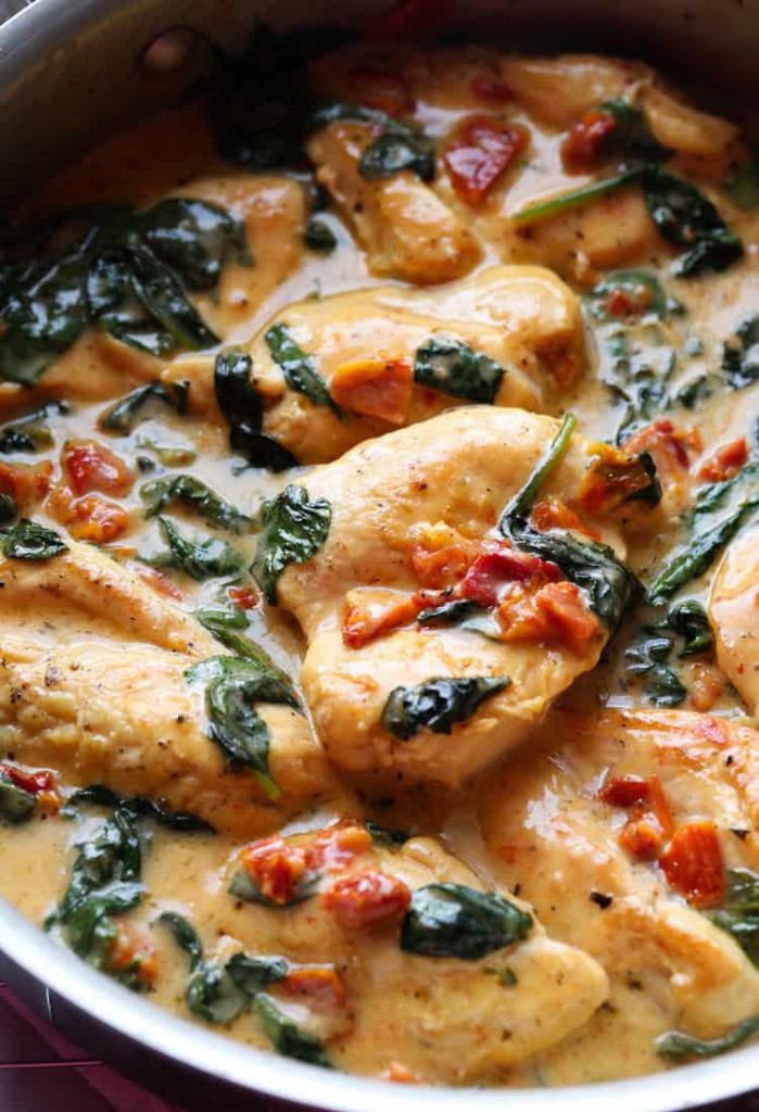 Easy One-Pan Tuscan Chicken