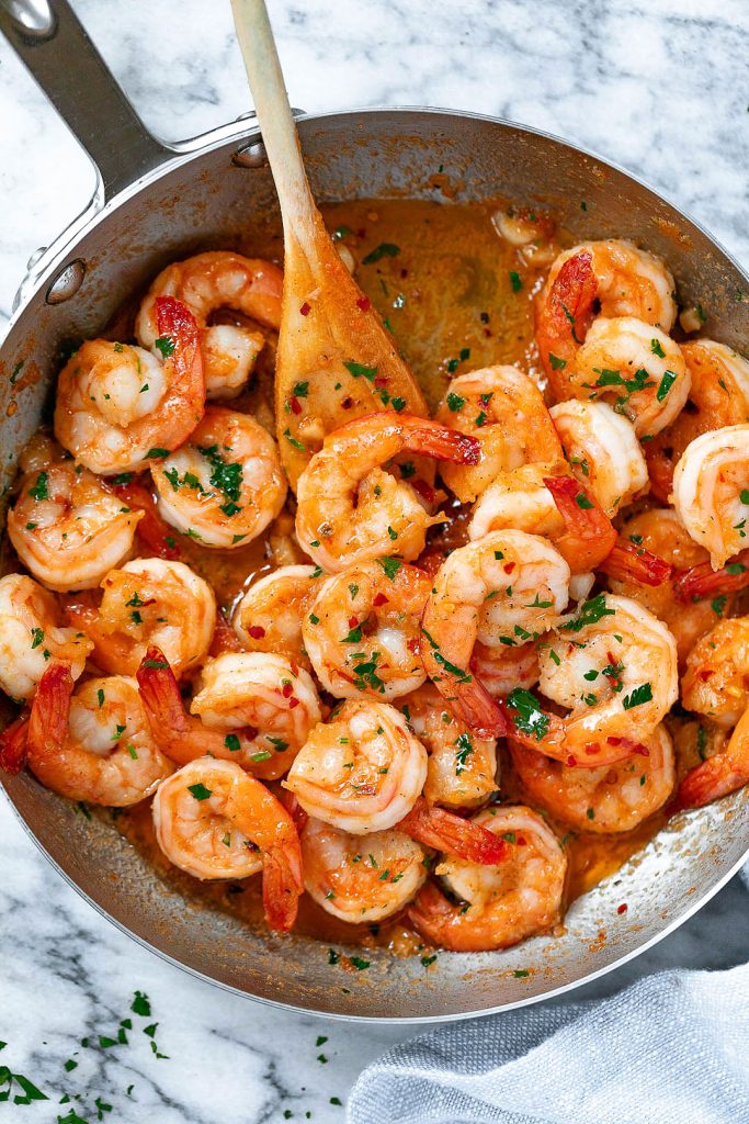 Quick And Easy Garlic Butter Shrimp Recipe