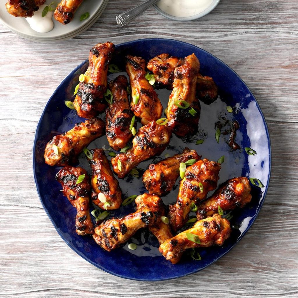 Grilled Glazed Chicken Drumsticks Recipe