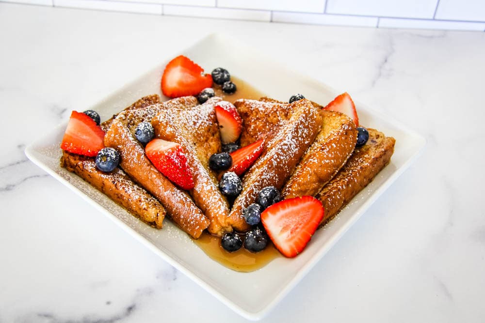 Delicious French Toast With Custard