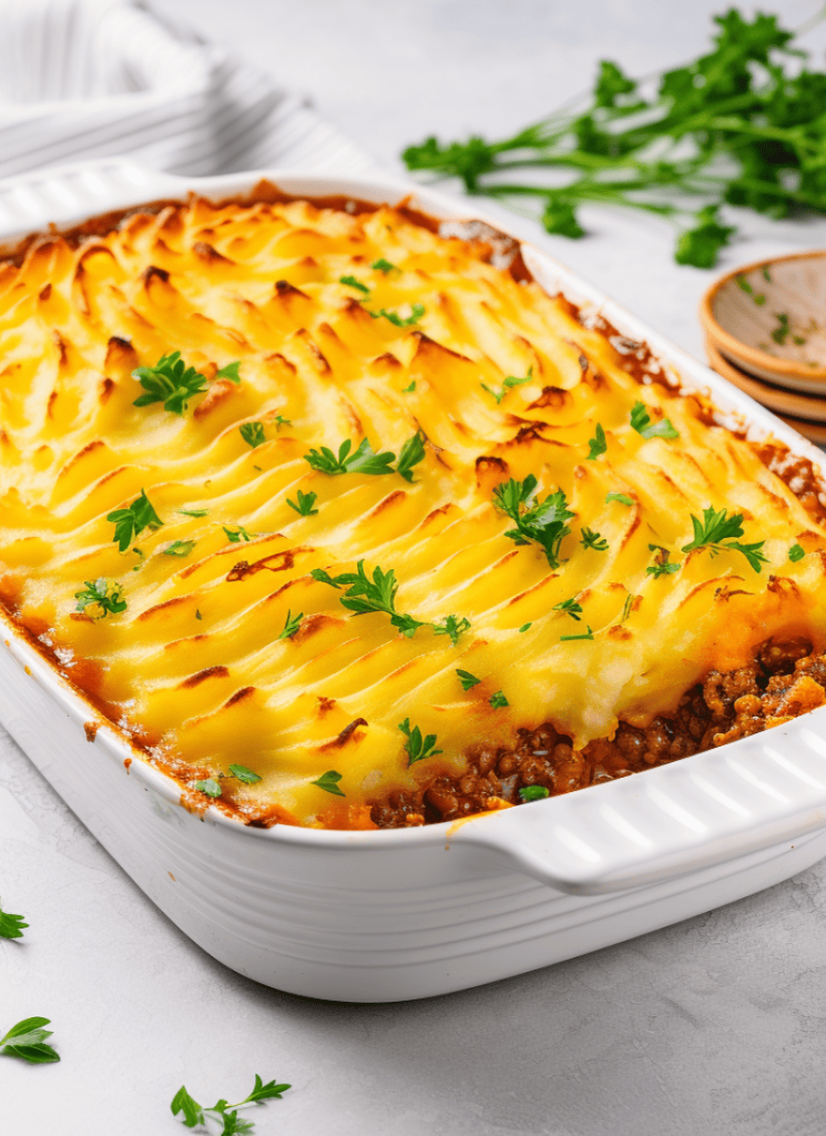 Skillet Shepherd’S Pie With Mashed Potatoes