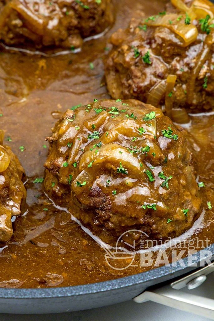 Savory Beef Patties With Gravy