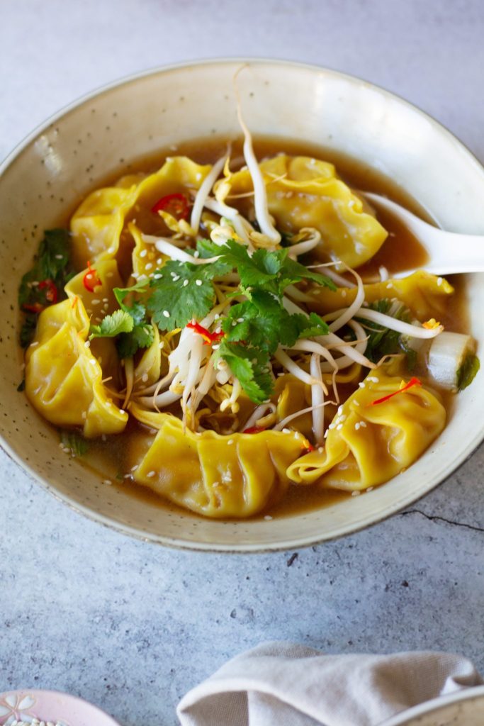 Quick And Tasty Dumpling Soup