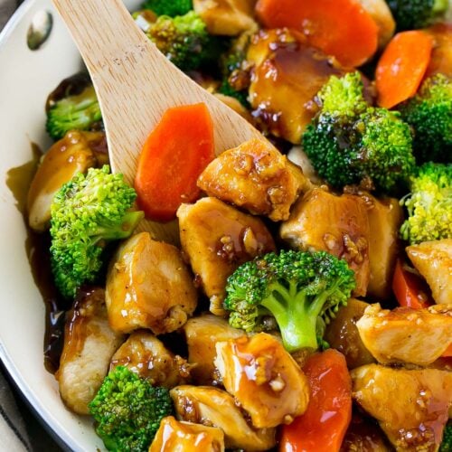 Honey Garlic Chicken Stir Fry Recipe