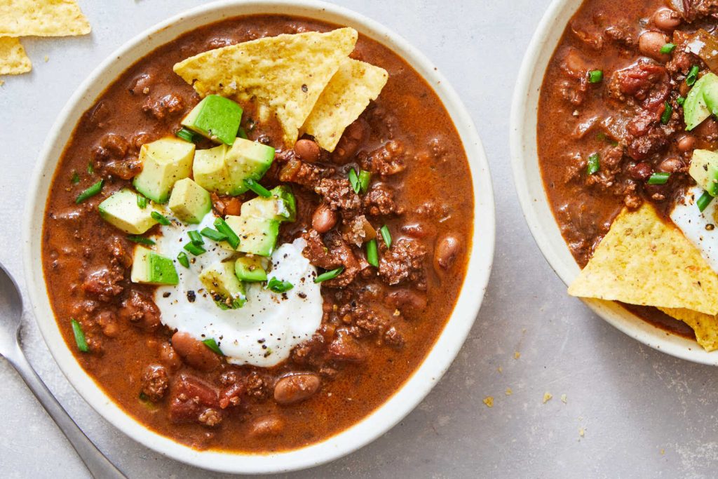 Mouthwatering Homemade Ground Beef Chili