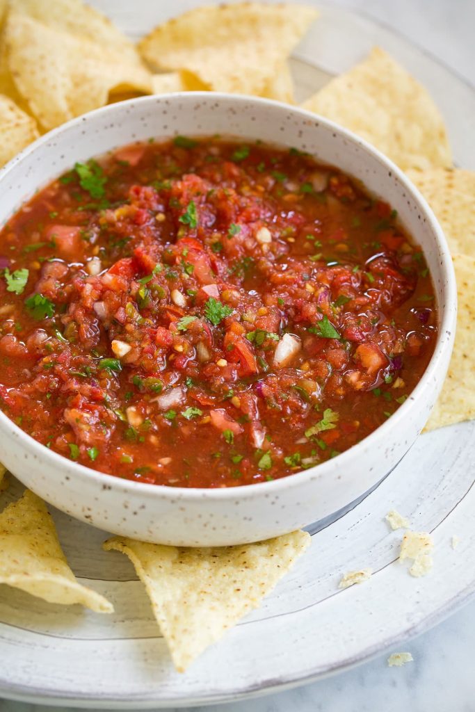 Fresh And Flavorful Homemade Salsa Recipe