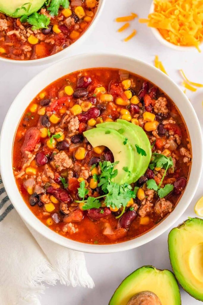Hearty And Flavorful Taco Soup Recipe